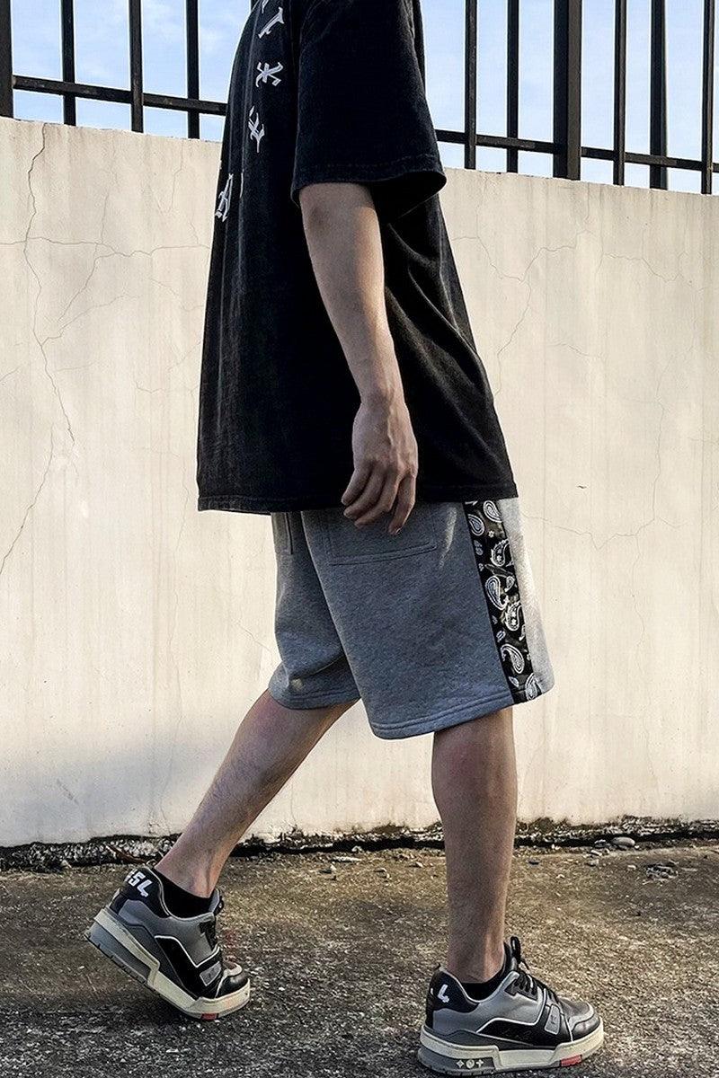 CZ Paisley Side Print Shorts