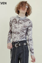Mix7 Liquid Metal L/S Tee
