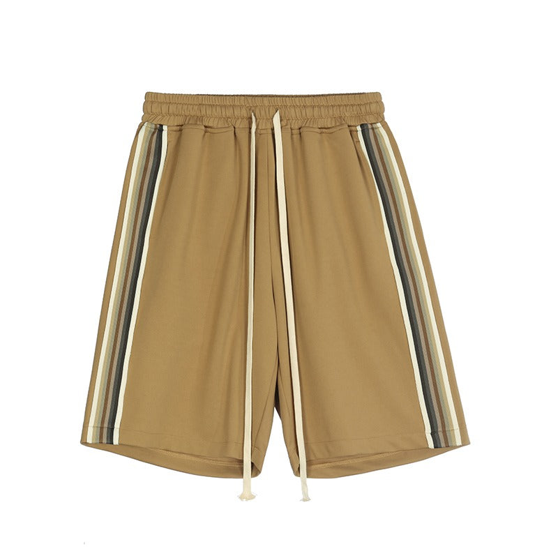 Contrast Stitched Shorts