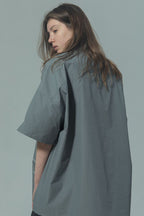 THINGY Light Blue Loose S/S Shirt