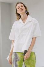 Mix7 White Cuban Shirt