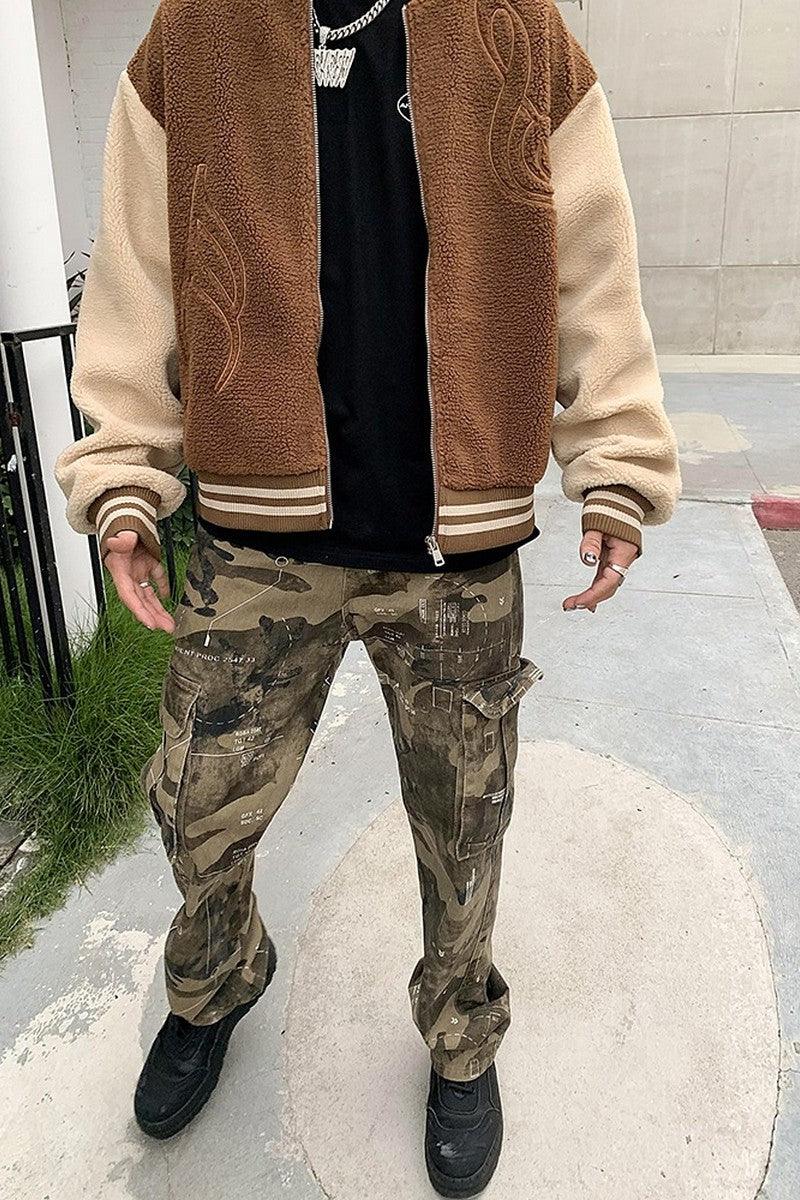 CZ Interface Print Camo Straight Trousers