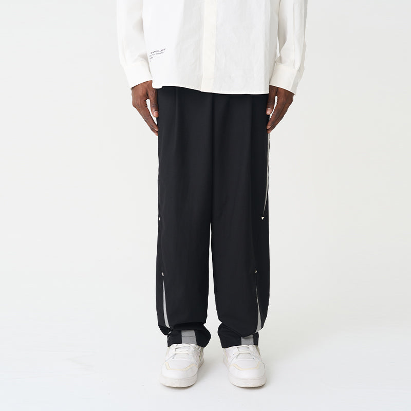 H/C Deconstructed Silhouette Suit Trousers