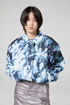 CZ Faces Printed Pilot Jacket