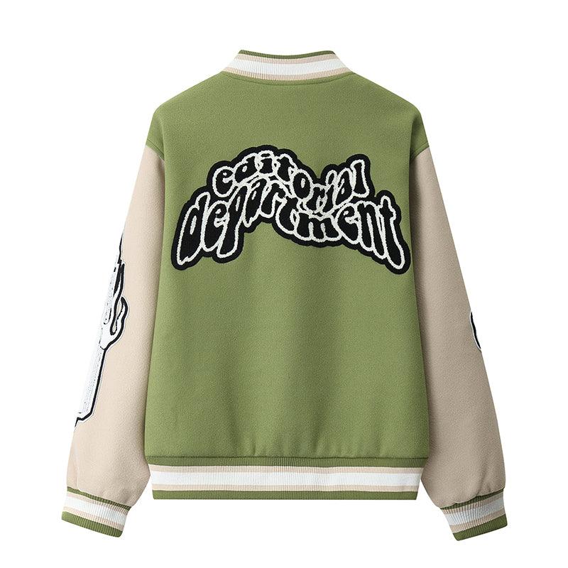 CZ ED Patch Varsity Jacket