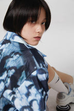 CZ Faces Printed Pilot Jacket