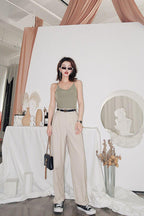 CZ Straight Casual Long Pants