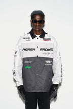 H/C Colorblock Logo Racing Coach Jacket
