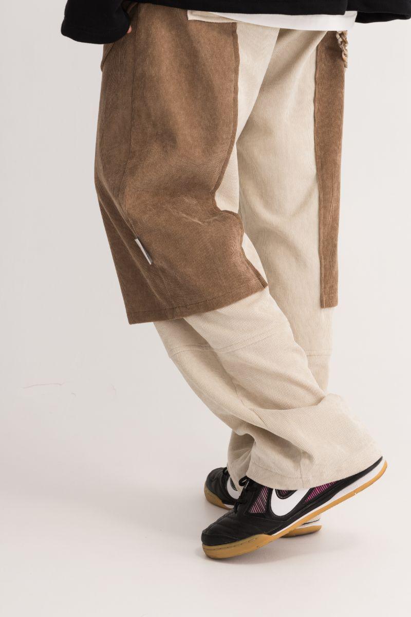 Empty Reference Large Pockets Corduroy Trousers