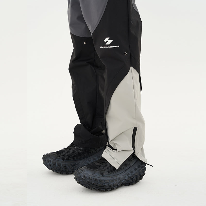 H/C Deconstruction Functional Zipper Trousers