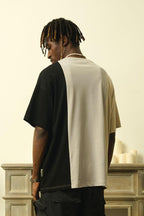 Empty Reference Mixed Stitched Tee