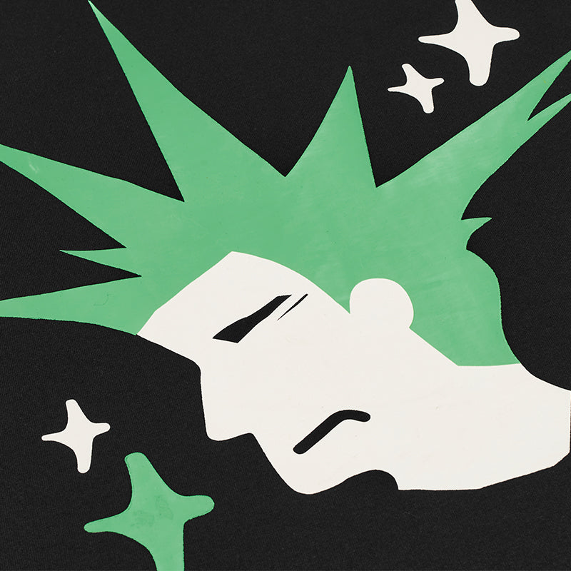 H/C Punk Head Printed L/S Tee