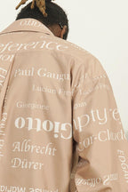 Empty Reference Logo Artists Printed Long Sleeve Shirt
