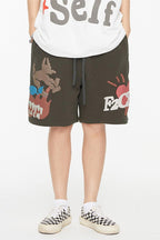 F2CE Foam Print Logo Shorts