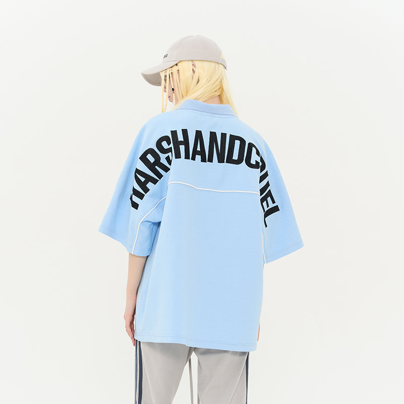 Stitched Racing Polo Shirt