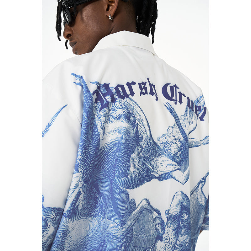 God's Fury Cuban Shirt