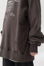 THINGY Distressed Remodeling Sweater