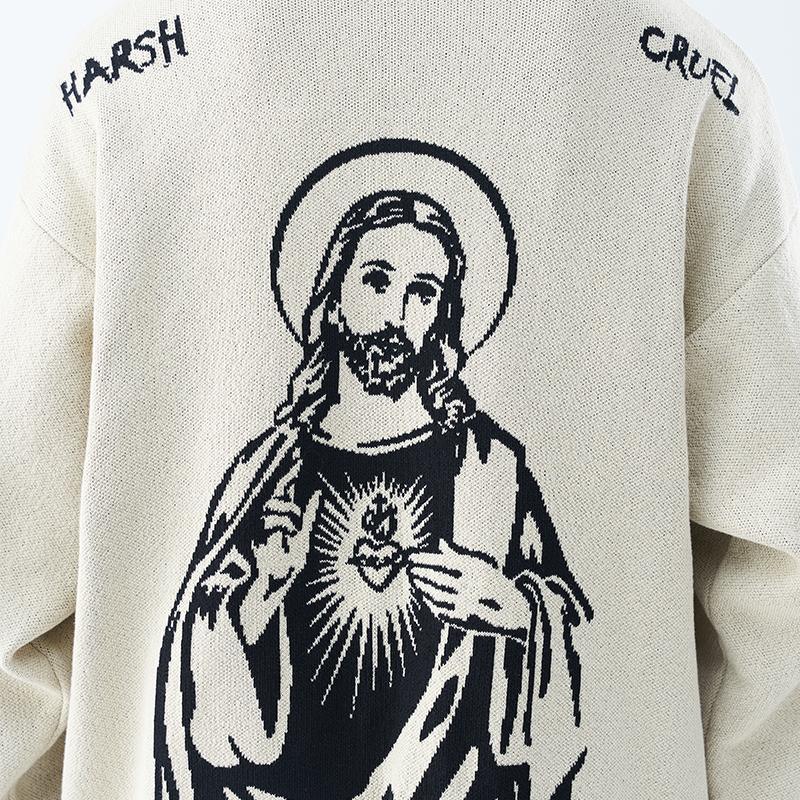 H/C Religious Gothic Sweater