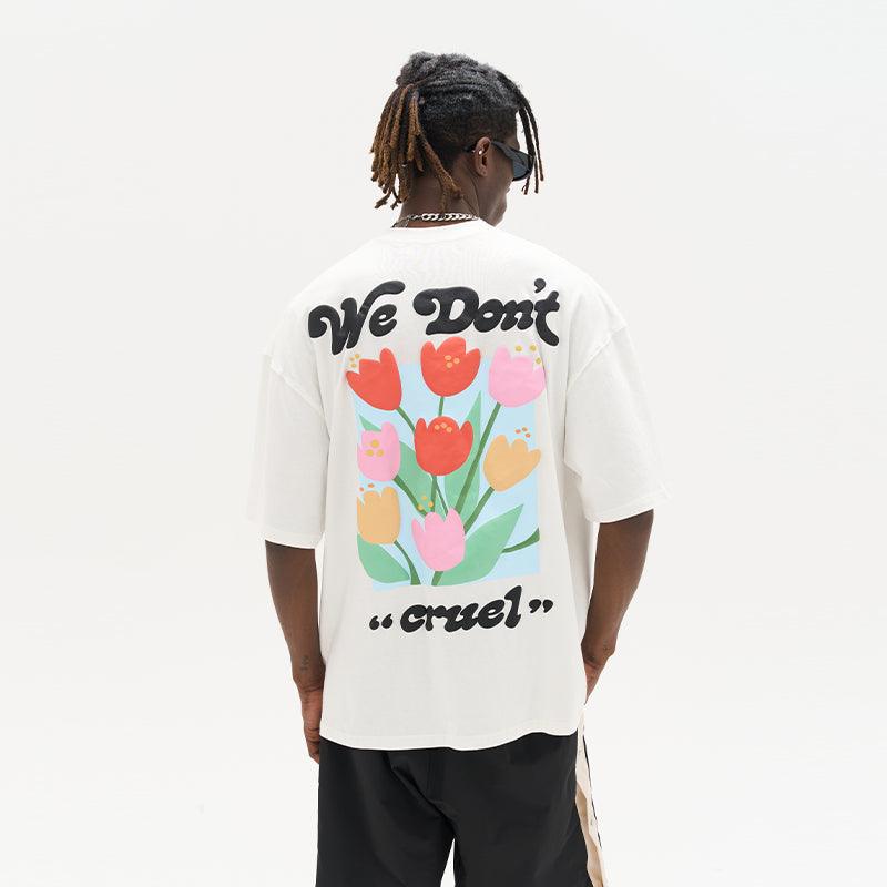 H/C Bouquet Foam Printed Tee