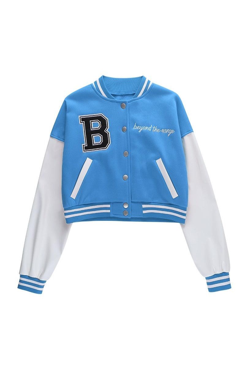 CZ B Embroidered Varsity Jacket
