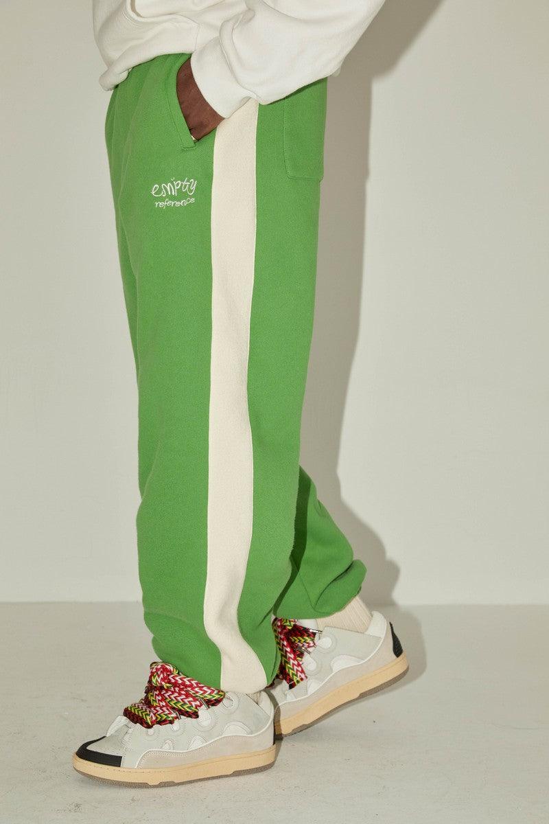 Empty Reference Embroidered Logo Sweatpants
