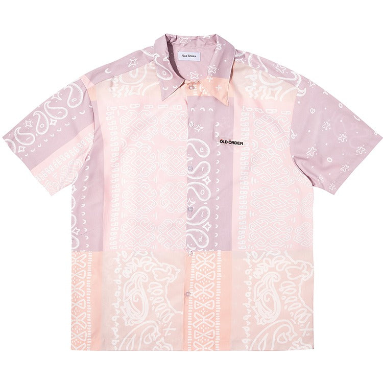 Old Order Paisley Print Hawaiian Shirt