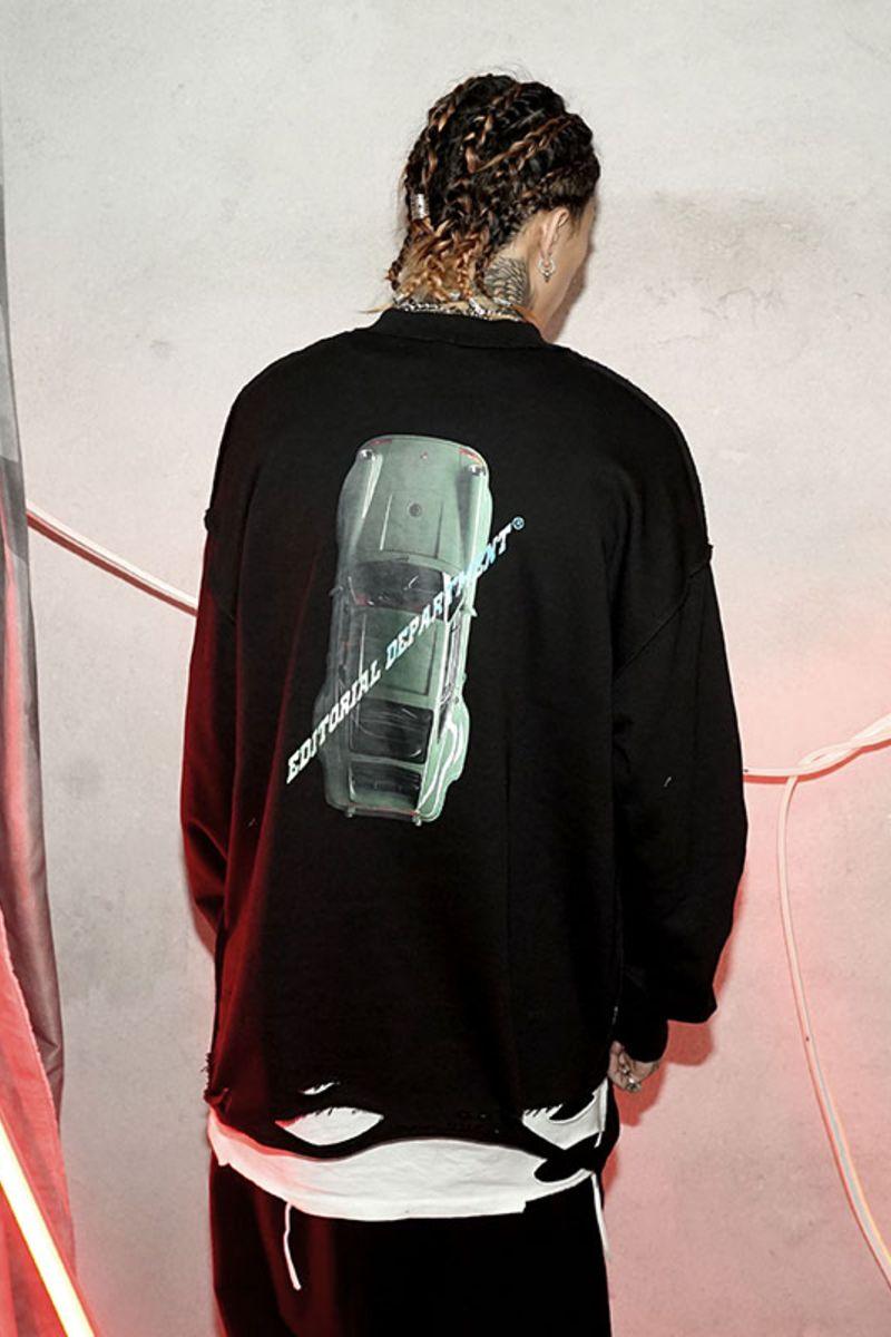 CZ ED Retro Car Sweater