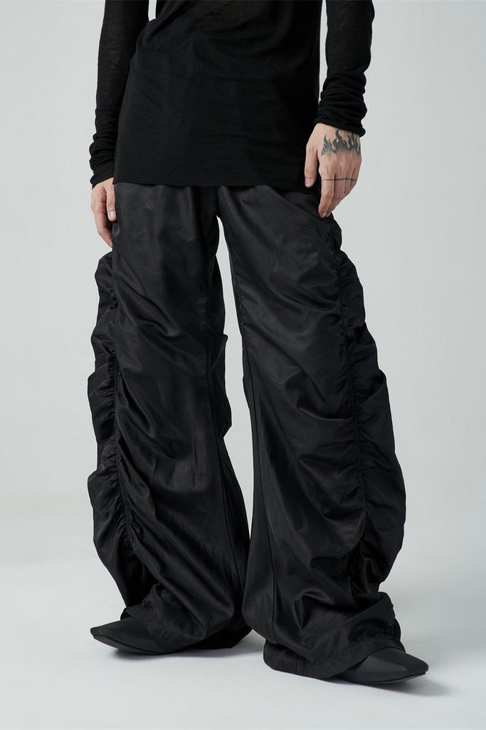 Pleated Oversized Trousers – Copping Zone