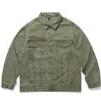RMY Pleated Washed Jeans Jacket