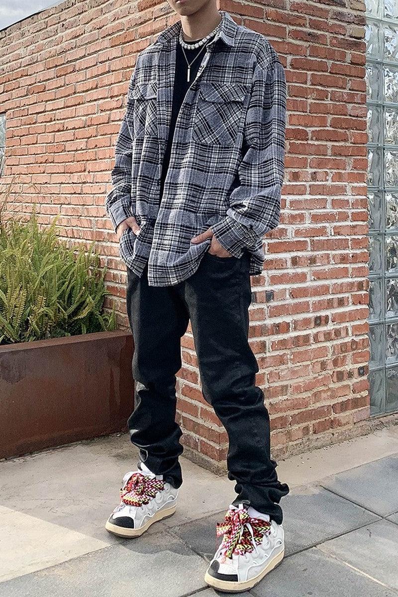 CZ Checkered Loose Shirt