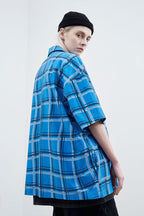 STEEPC Curved Checkered Cuban S/S Shirt