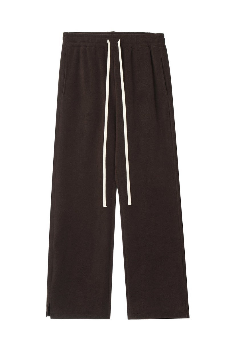 Slit Straight Sweatpants