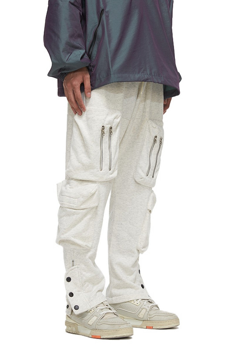 Old Order Multi Pocket Zipper Sweatpants
