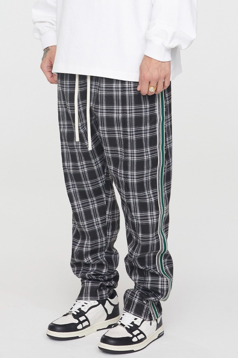F2CE Loose Plaid Pants