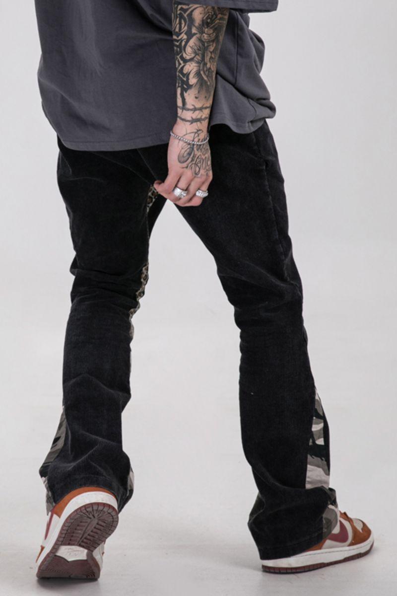 CZ Camo Corduroy Flared Trousers