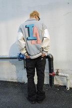 CZ LA Embroidered Varsity Jacket