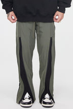 F2CE Nylon Stitched Loose Sweatpants