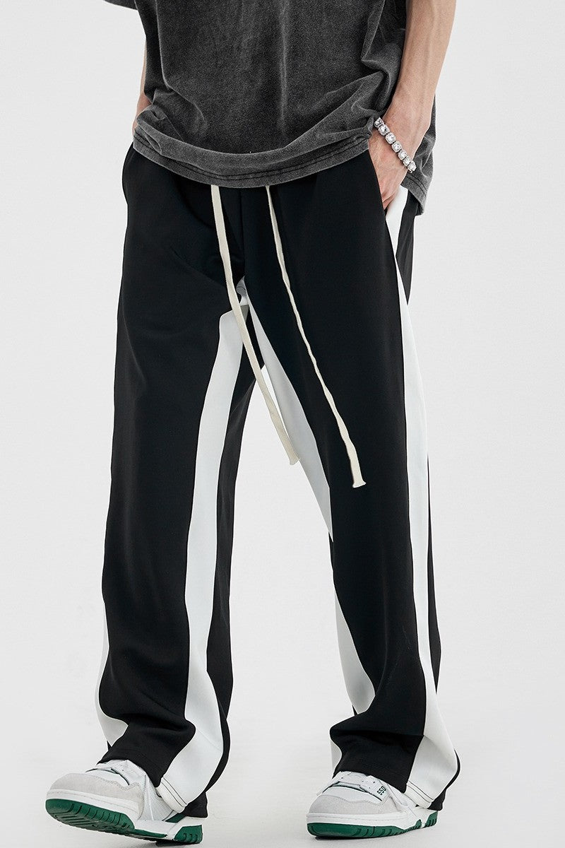 Striped Loose Sweatpants