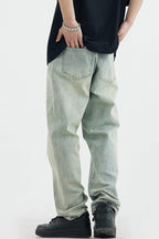 CZ Washed Straight Jeans