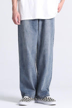 Washed Loose Jeans