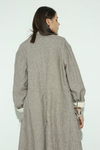 Unknown World Plaid Distressed Coat