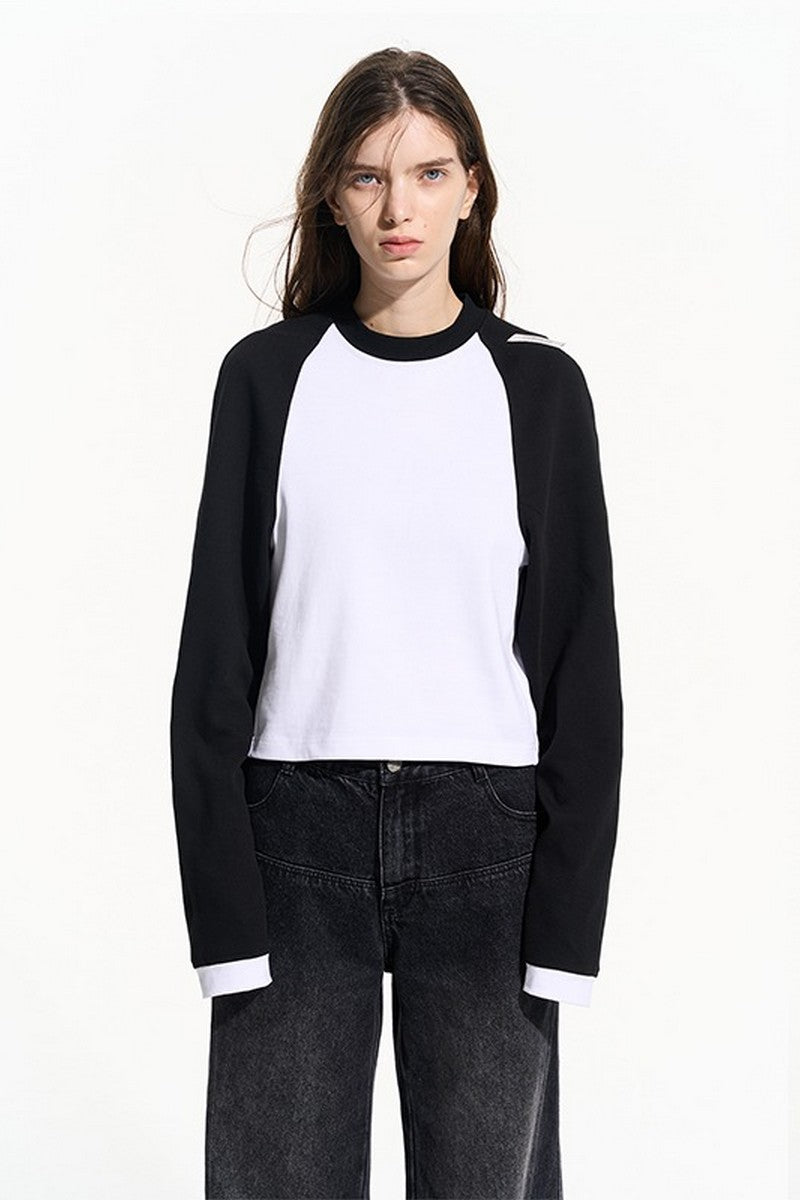 BNP Color Block L/S Tee