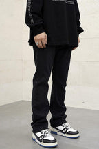 CZ Washed Flared Jeans