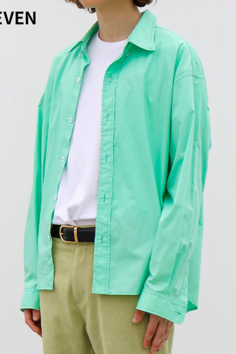 Mix7 Mint Green Basic L/S Shirt