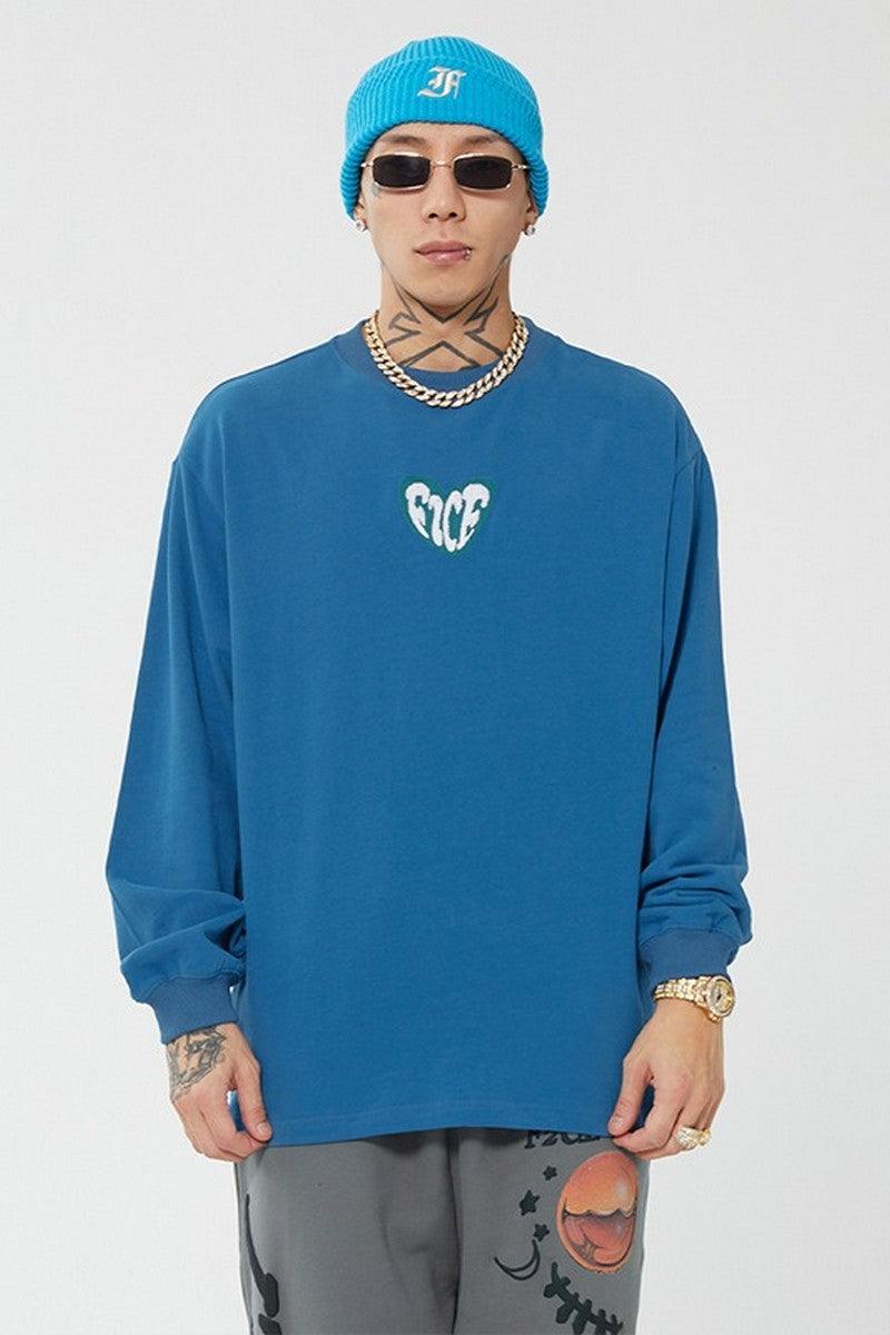 F2CE Heart Sherpa Logo L/S Tee