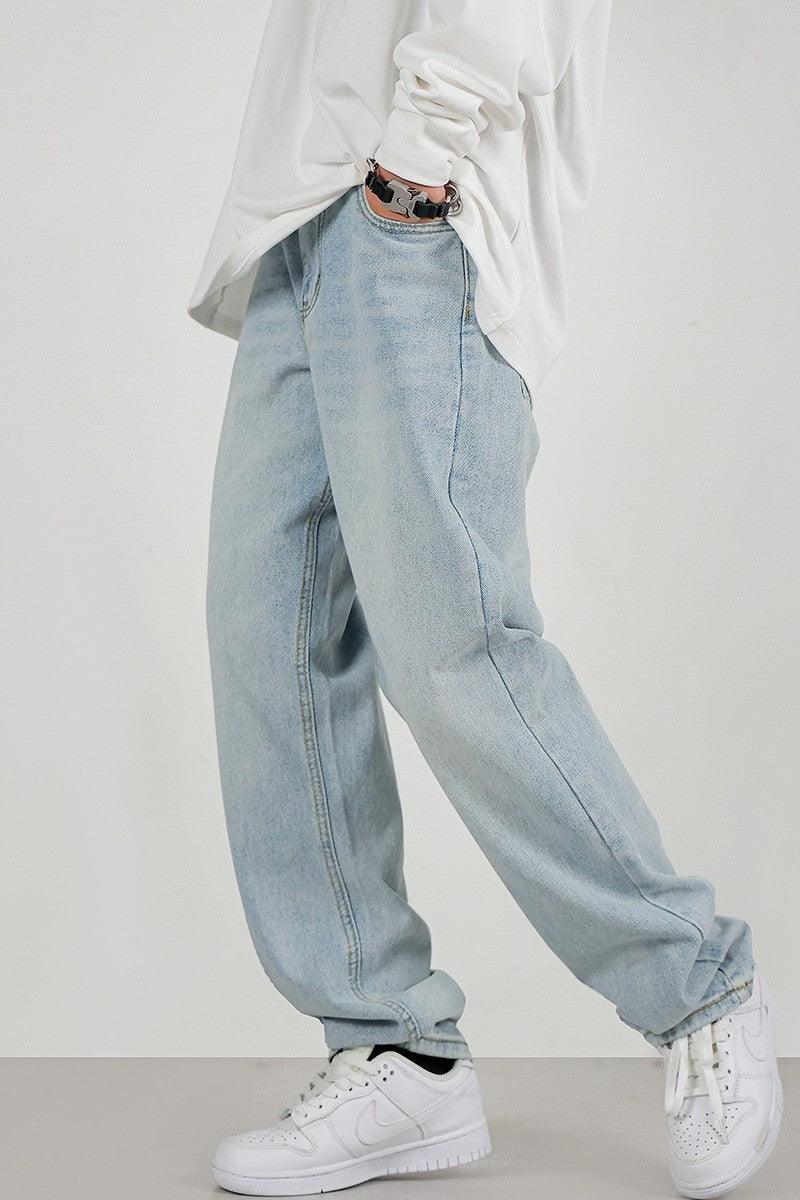 CZ Retro Straight Loose Jeans