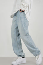 CZ Retro Straight Loose Jeans