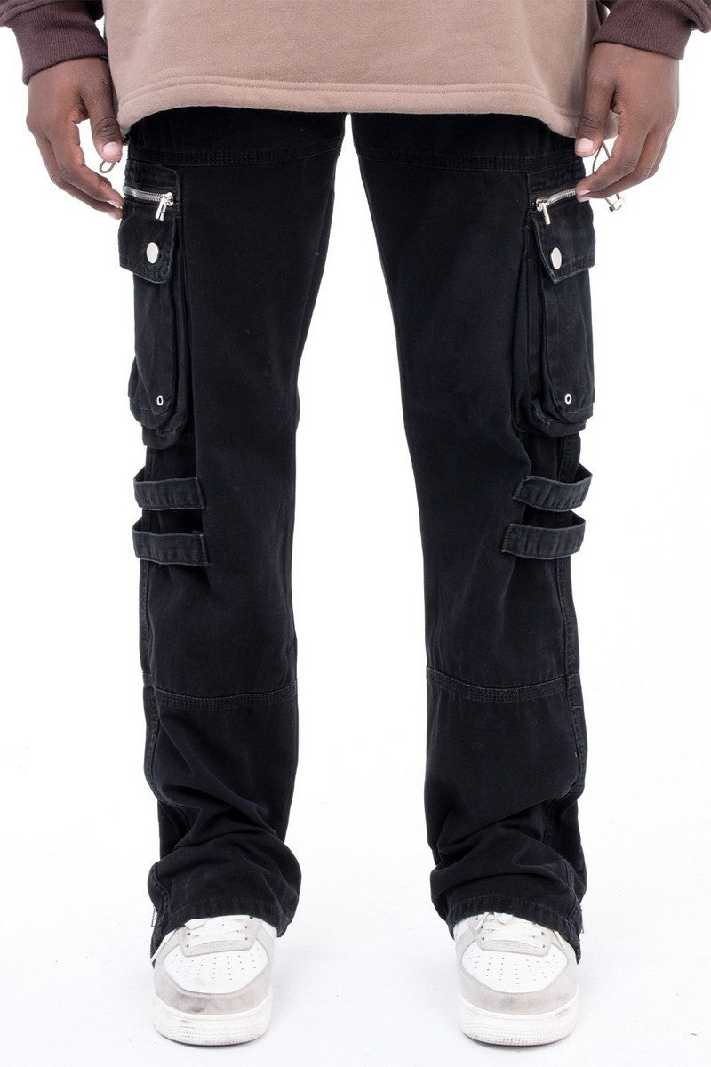 Pockets Straight Trousers
