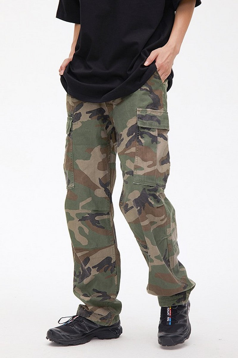 CZ Camo Straight Cargo Trousers