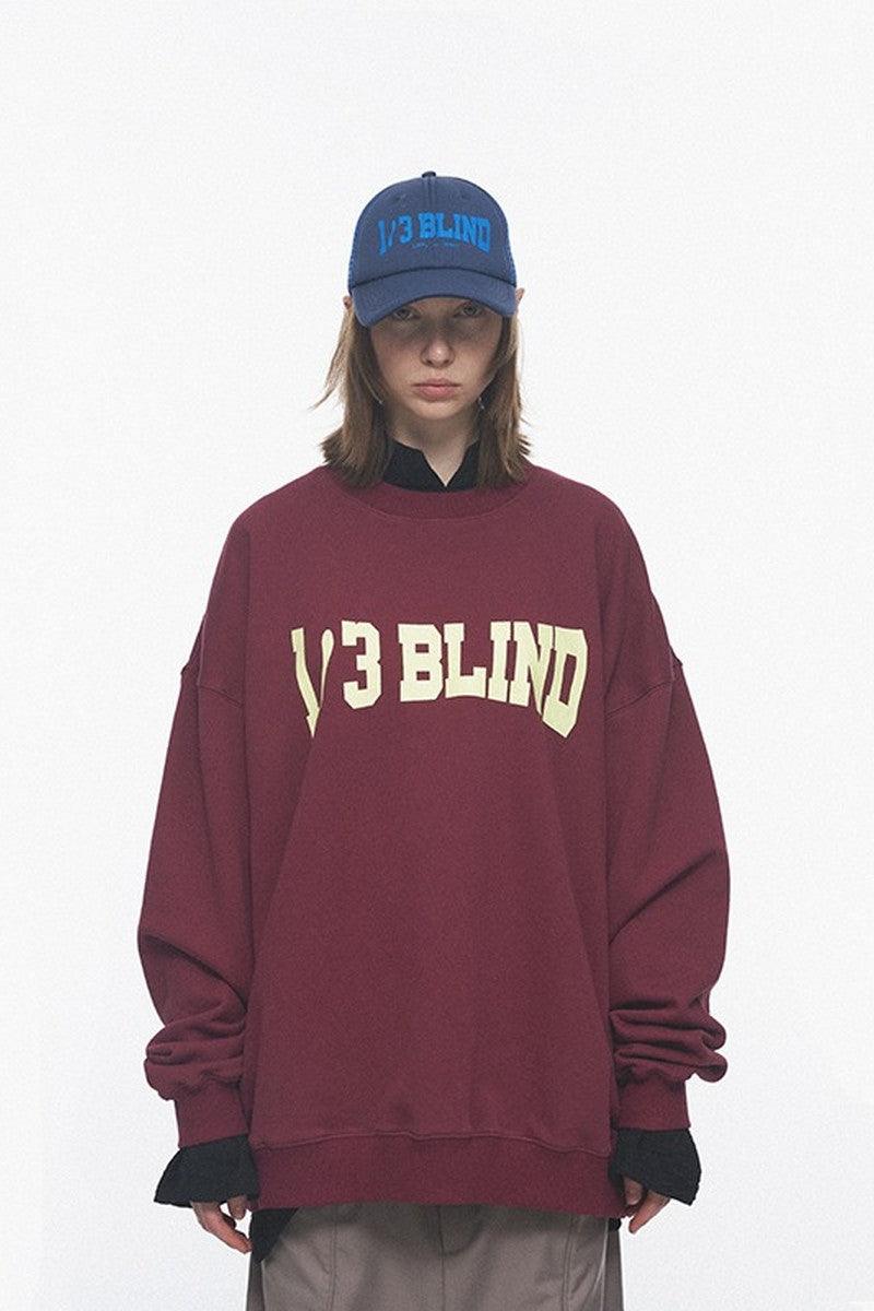 BNP Logo Print Basic Retro Sweater
